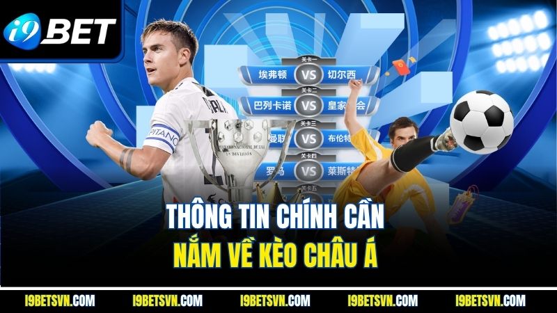 Thông tin chính cần nắm về kèo châu Á